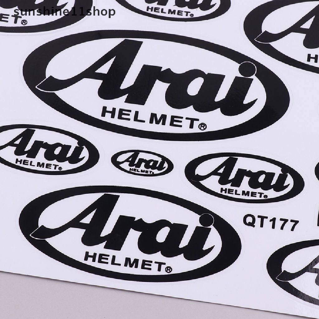 Sho Stiker Helm Reflektif Anti Air Dekorasi Sepeda Untuk Aksesoris Arai N