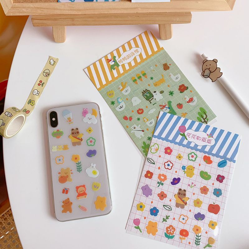 

[BUJOYUK] stiker dekorasi planner journal scrapbook korea lucu