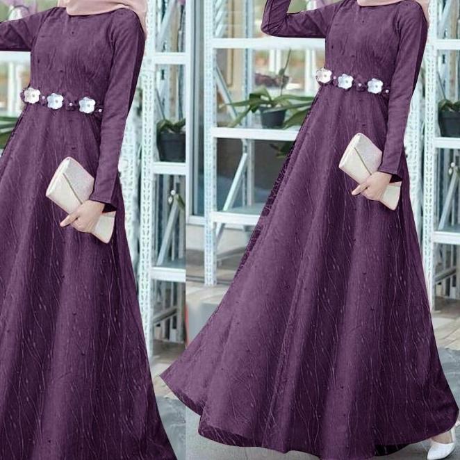 ☃ GAMIS MAXI ALOSIA / BRUKAT TULANG / NO JILBAB ♧
