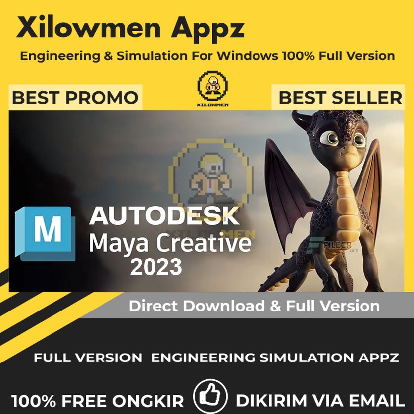 [Full Version] Autodesk Maya Creative 2023 Pro Engineering Software Lifetime Win OS