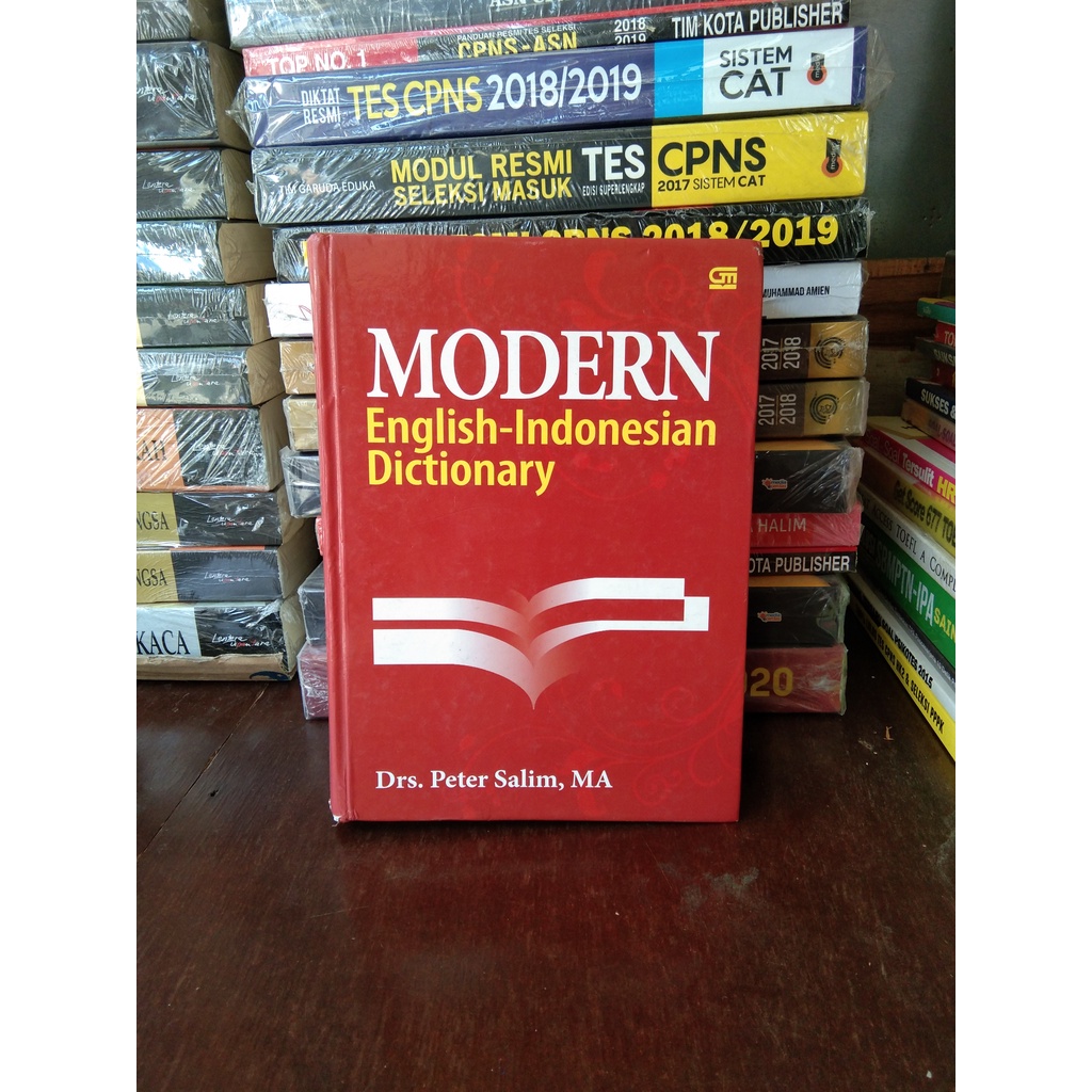 MODERN ENGLISH INDONESIAN DICTIONARY bekas mulus