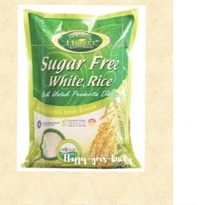 

✤ Sugar free white rice hotel beras putih bebas gula ➤