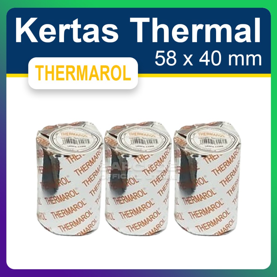

KERTAS MOBILE PRINTER BLUETOOTH 58x40MM STRUK THERMAL EDC
