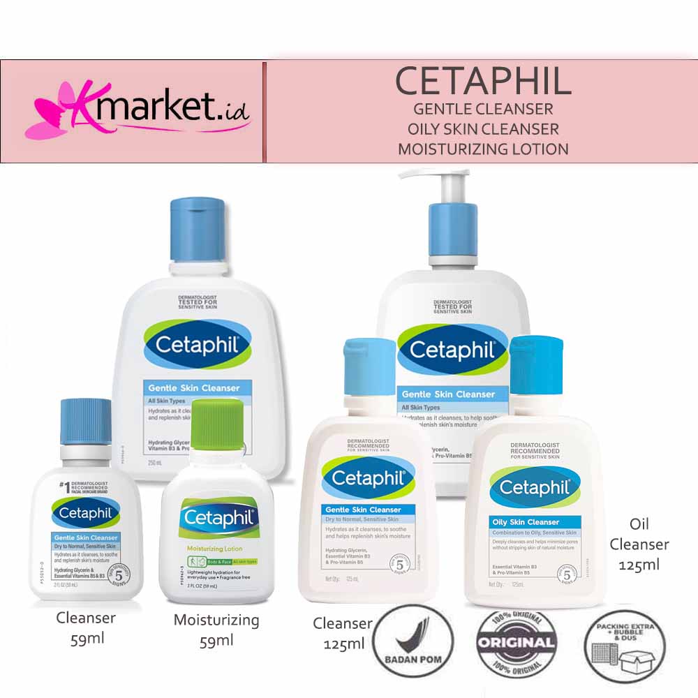 Cetaphil Gentle Skin Cleanser  | Moisturizing Lotion | Oily Skin Cleanser