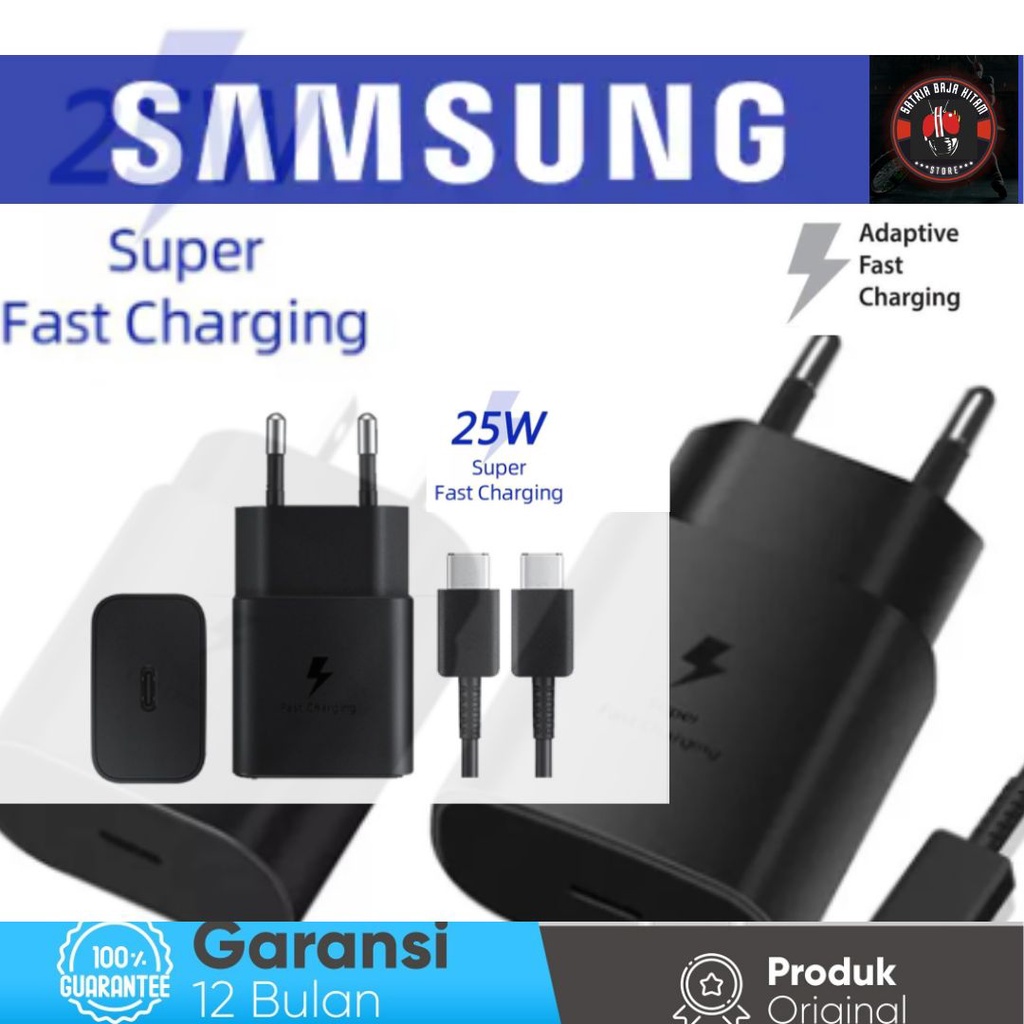 Samsung Wall Charger for Super Fast Charging 25W (Adaptor Only) - Black