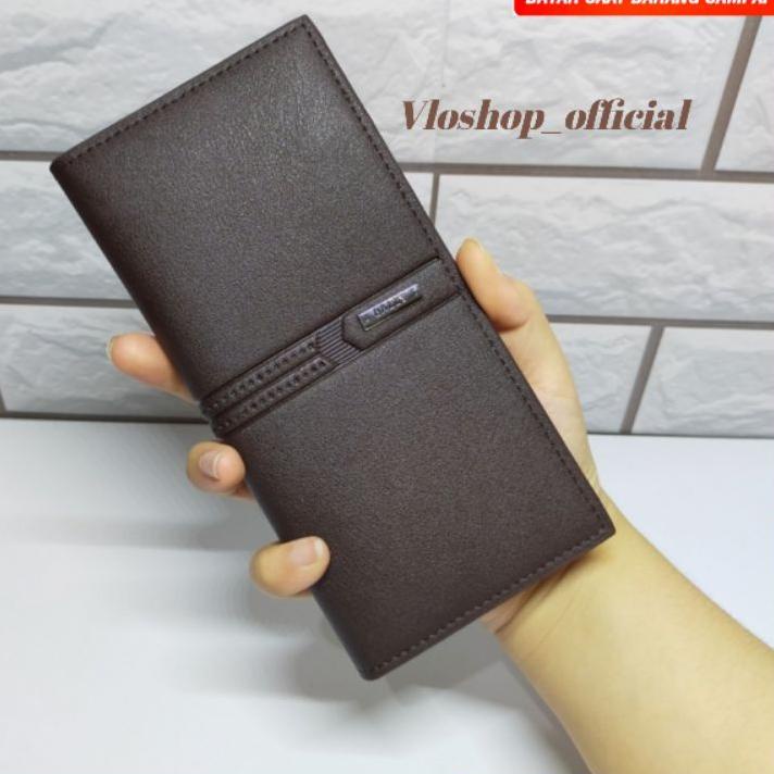 ♘ Dompet pria / dompet pria panjang / dompet panjang pria kulit import ❃