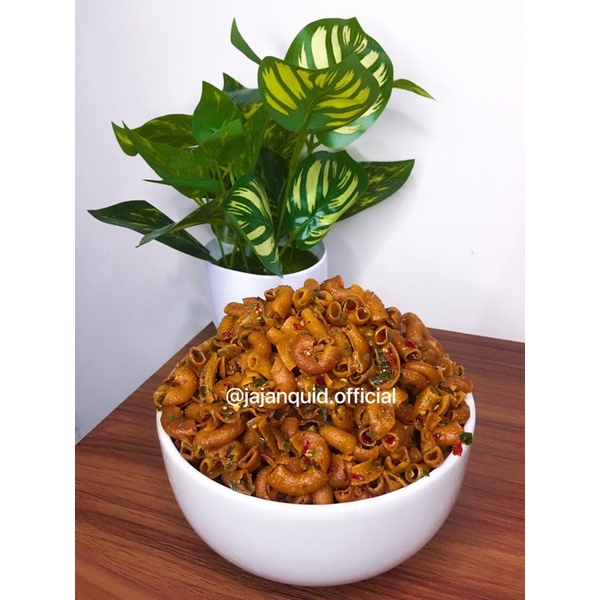 

PREMIUM 1kg Makroni bantet pedas cikruh pedas daun jeruk