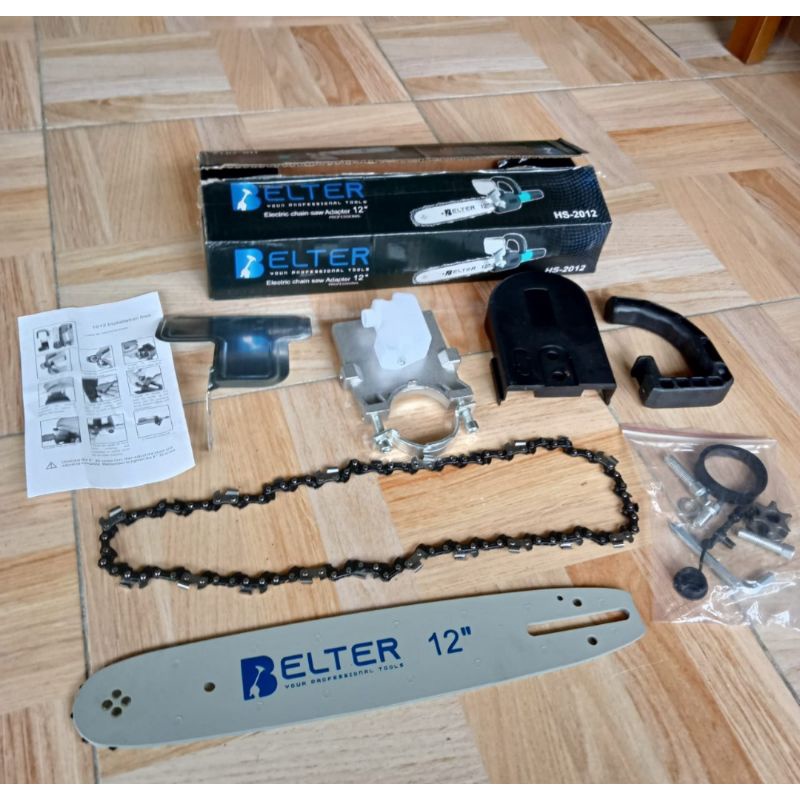 ADAPTER CHAINSAW MESIN GERINDA PRAKTIS SENSO BELTER