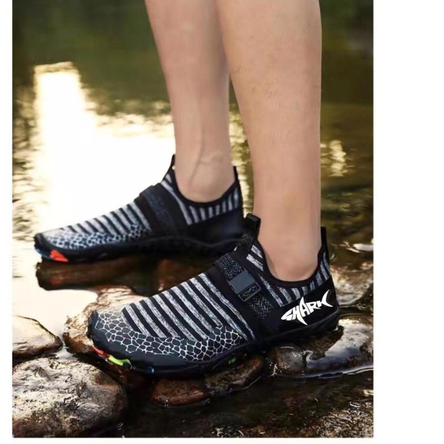 ⅎ Sepatu Mancing / Sepatu Pantai Pria Slip On Anti Karang ➱