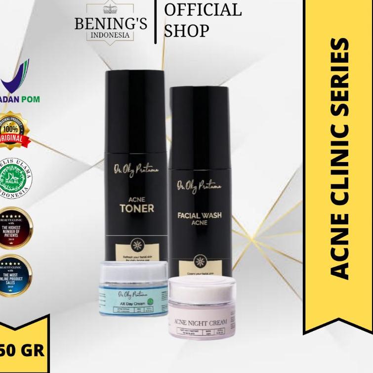 ◙ BENINGS CLINIC SKINCARE DOCTOR OKY PRATAMA PAKET ACNE | BENING SKINCARE | BENINGS CLINIC ♠