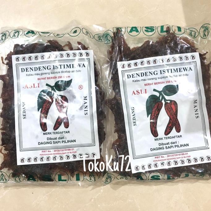 

Dendeng Asli Cap cabe 250 gr TERLARIS