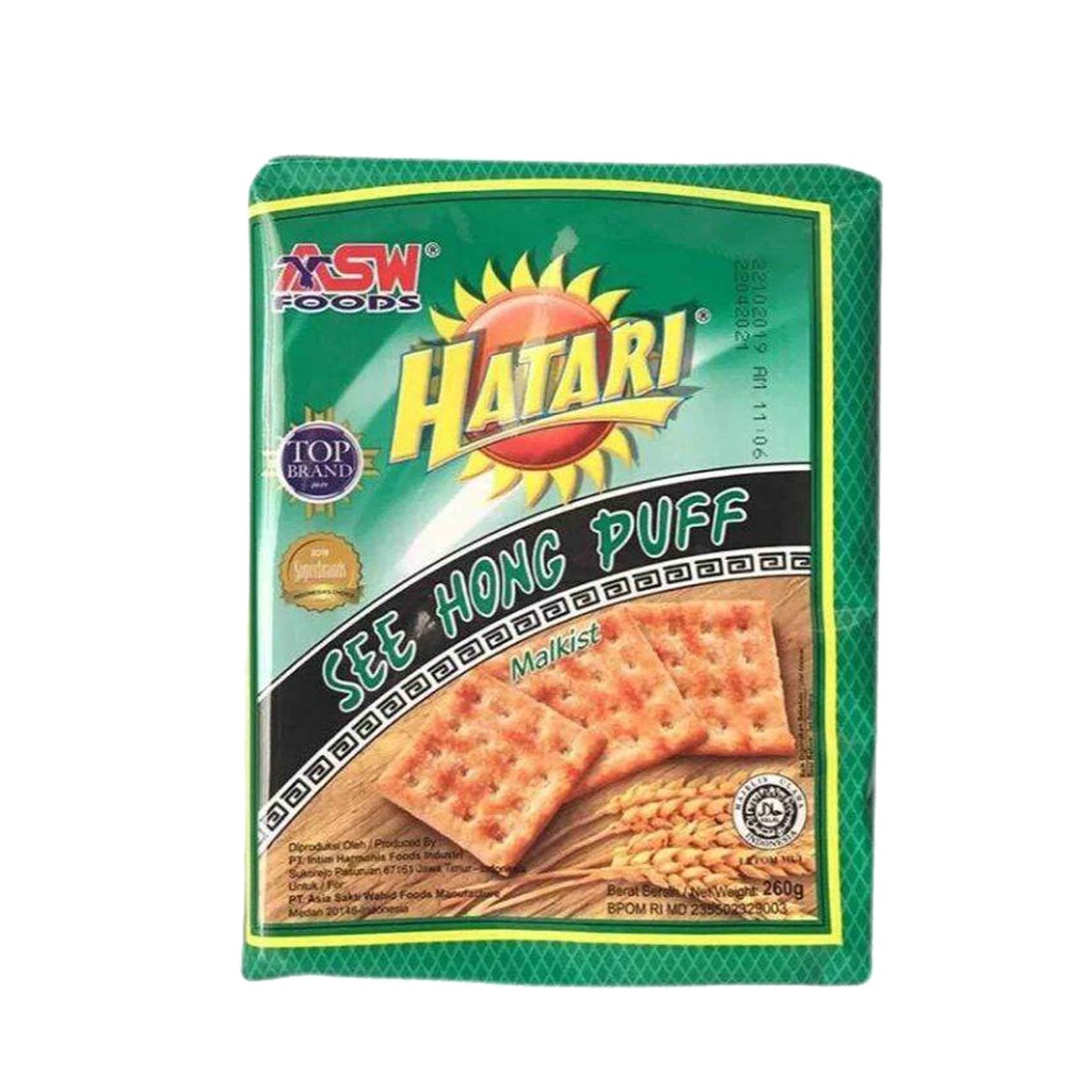 HATARI / ASW FOODS /SEE HONG PUFF MALKIST / 245g