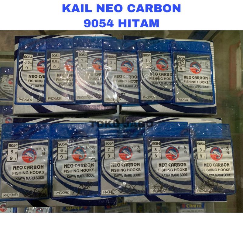 KAIL NEO CARBON 9054 HITAM BERLUBANG