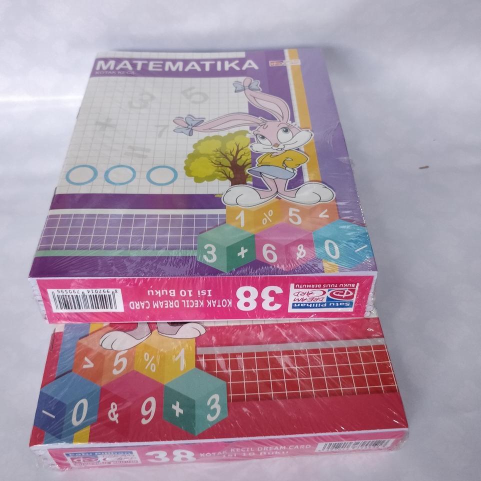 

A78 buku kotak kecil matematika 38 lembar / buku setrimin TERMURAH ☉