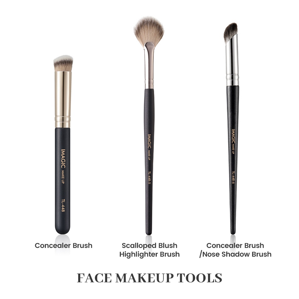 (READY &amp; ORI) IMAGIC Single Makeup Brush TL448 Light And Soft (Harga Satuan)