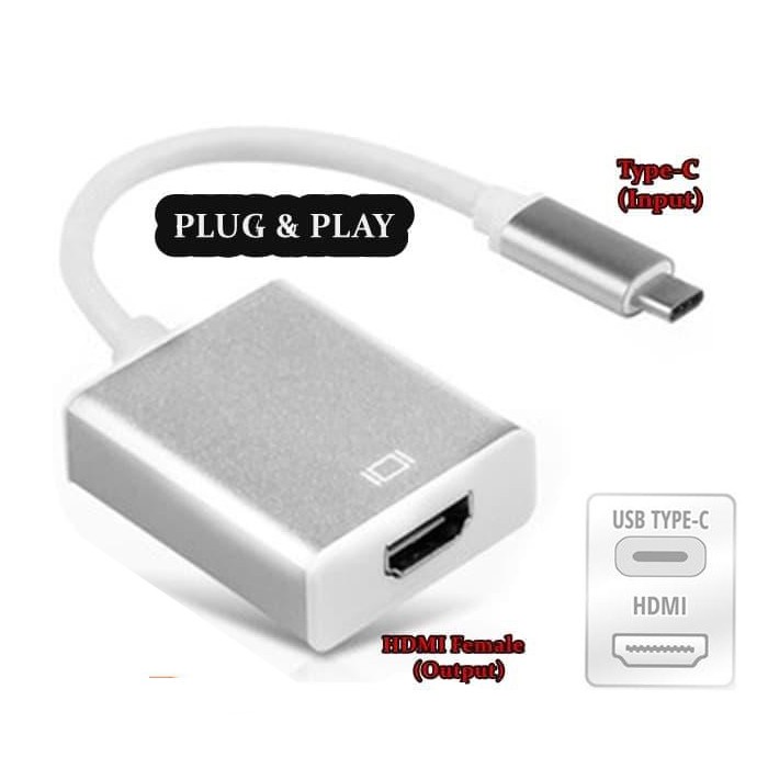 Trend-CONVERTER USB 3.1 TIPE C TO HDMI / USB 3.1 TYPE C TO HDMI