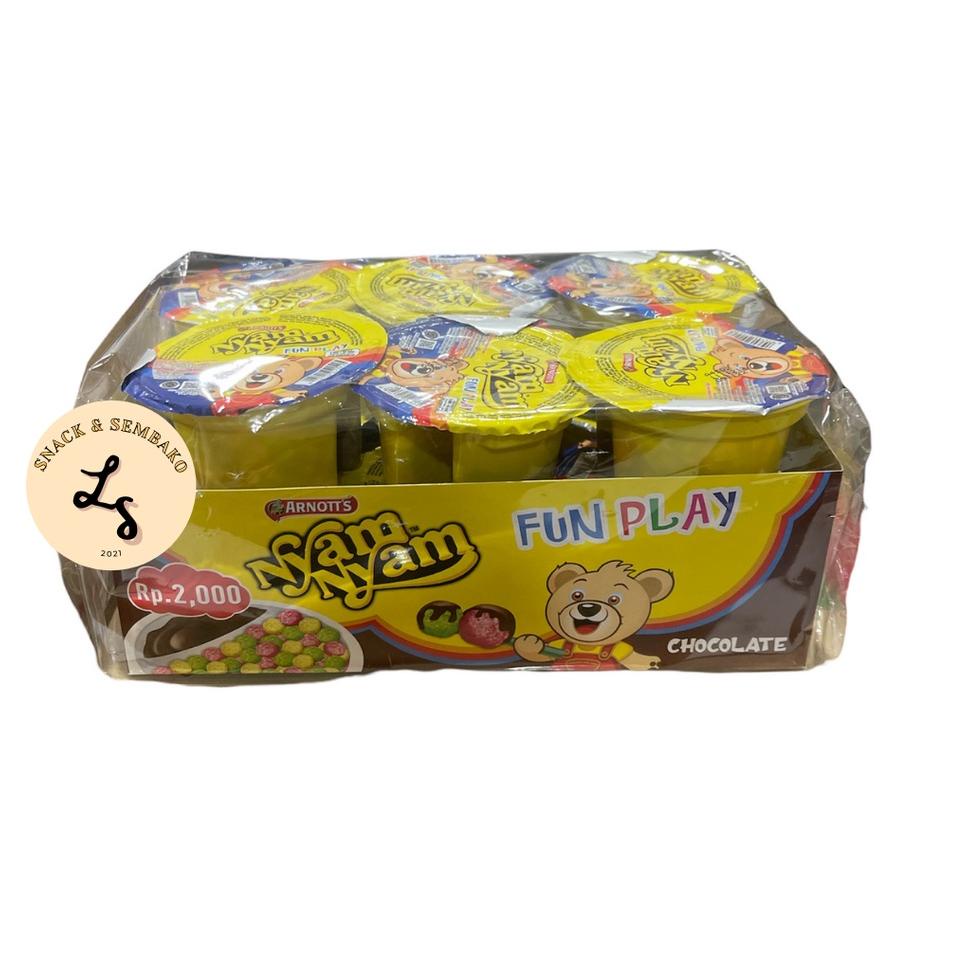 

Terbaik Nyam-nyam Fun Play Bubble Puff Chocolate 12pcsx11gr murah