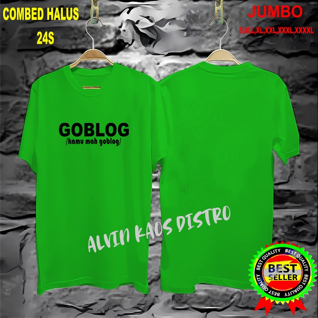 APPS Promo Diskon Kaos G0BL*G Kaos Terlaris Kualitas Terjamin/Kaos Murah /Pakaian Pria pakaian Wanita/Kaos Distro Pria Kaos Promo/Best Seller