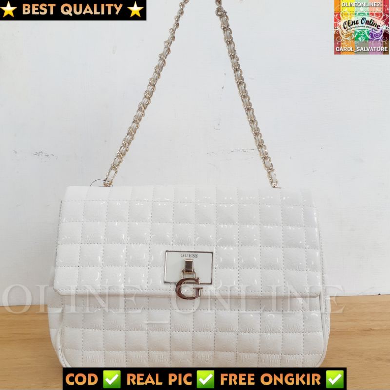 tas kobo spring collection 2023 wanita shoulder bag bahu punggung pundak office coating canvas elegant big quilted gs bag