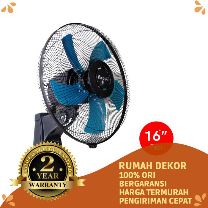 Jual Kipas Angin Dinding Arashi Ar Pwf Xflow Wall Fan Inch Murah Shopee Indonesia