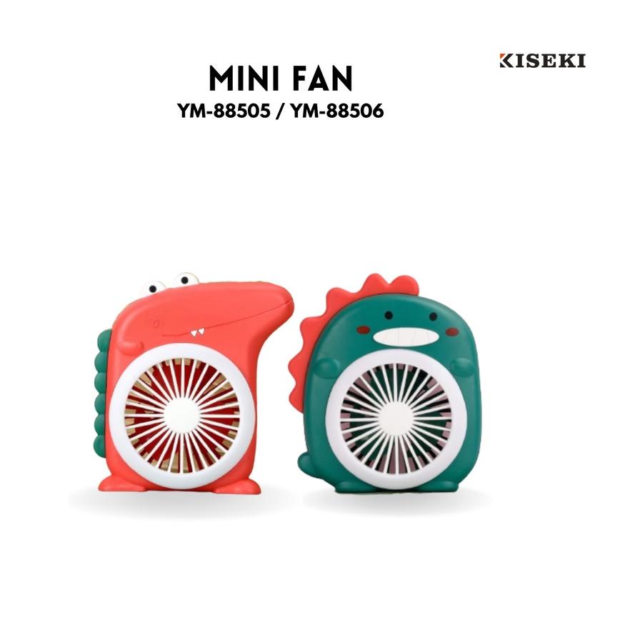 ✽ Kiseki Mini Fan Ym-/Ym- Kipas Angin Mini Model Karakter Rechargeable ➳