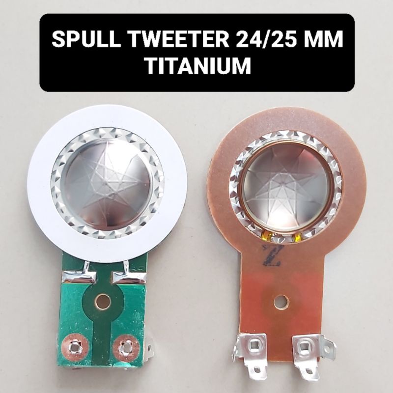 Spull Tweeter 24 MM Titanium Spul Corong Tuiter ACR Spol 24mm