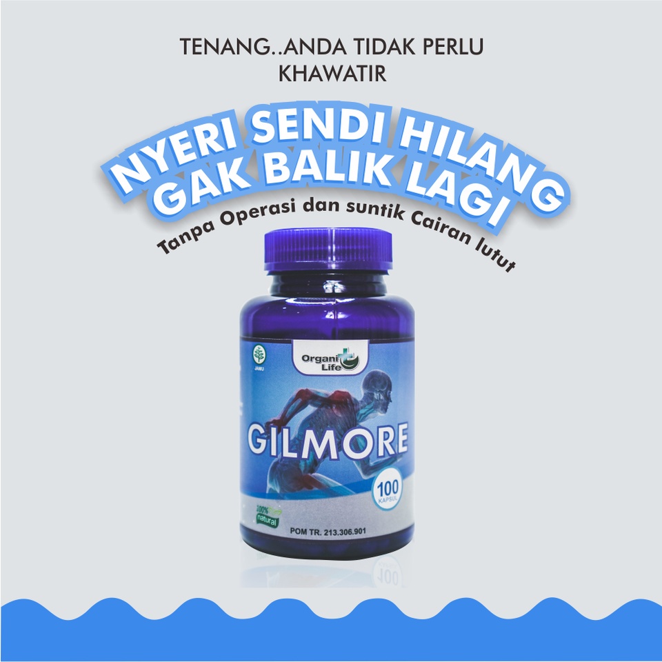 

GILMORE Obat Nyeri Sendi - Obat Sendi dan Tulang Herbal