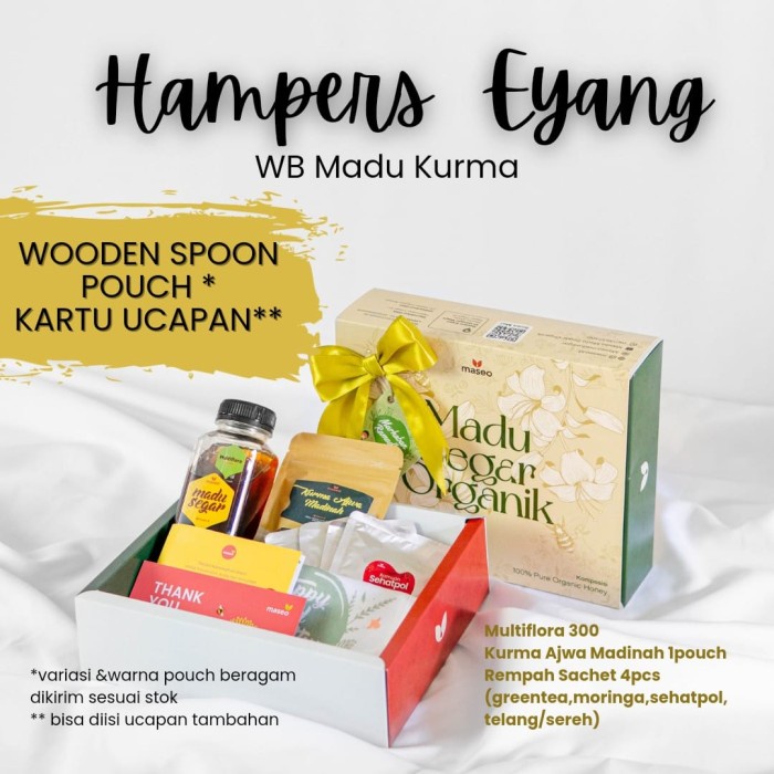 

(COD) Hampers Parcel Lebaran / Paket Ramadhan Sehat MADU SEGAR - WB HampersEyang