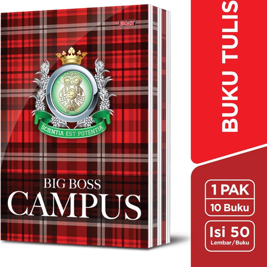 

Grosir Favorit BigBoss Campus Buku Tulis 50 Lembar