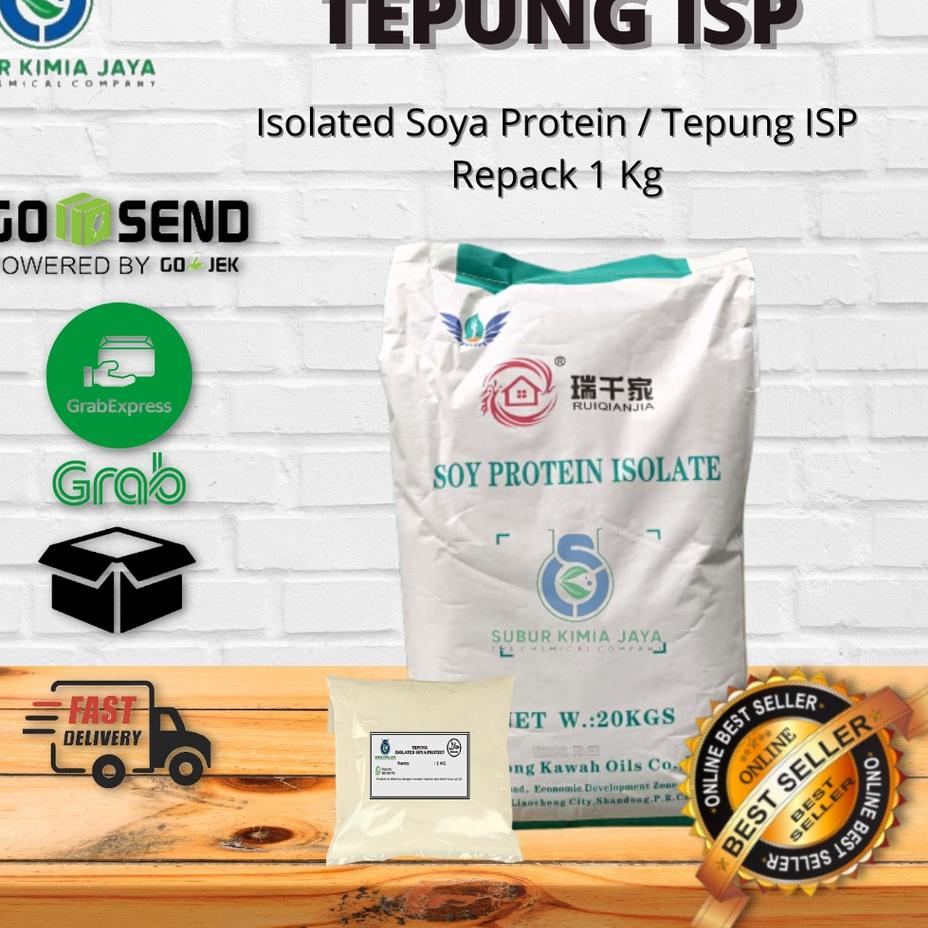 

❂ Tepung ISP / Isolated Soya Protein 1 KG ➪