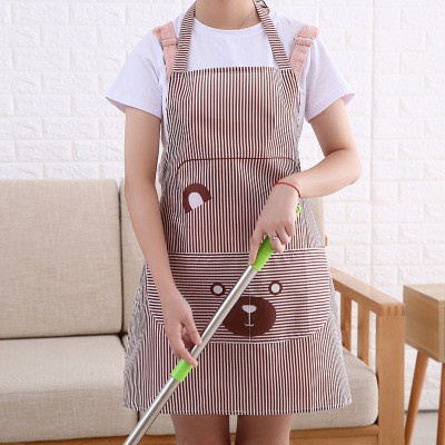 ⭐️𝐈𝐇𝐒 𝟎𝟒𝟓 𝐋𝐚𝐦𝐩𝐮𝐧𝐠⭐️Celemek Dapur Apron Masak Anti Air Celemek Motif Karakter Kartun Beruang Waterproof