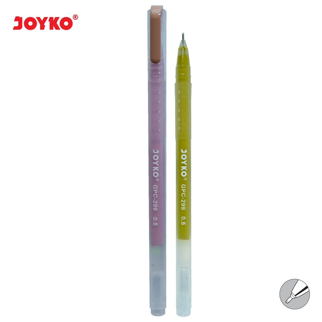 

Terlaris ✨ -PULPEN GEL COLOR PREMIUM JOYKO [GPC-299/10 WARNA] / BALLPOINT PENA PEN TINTA WARNA WARNI [1 PACK]- 2.2.23