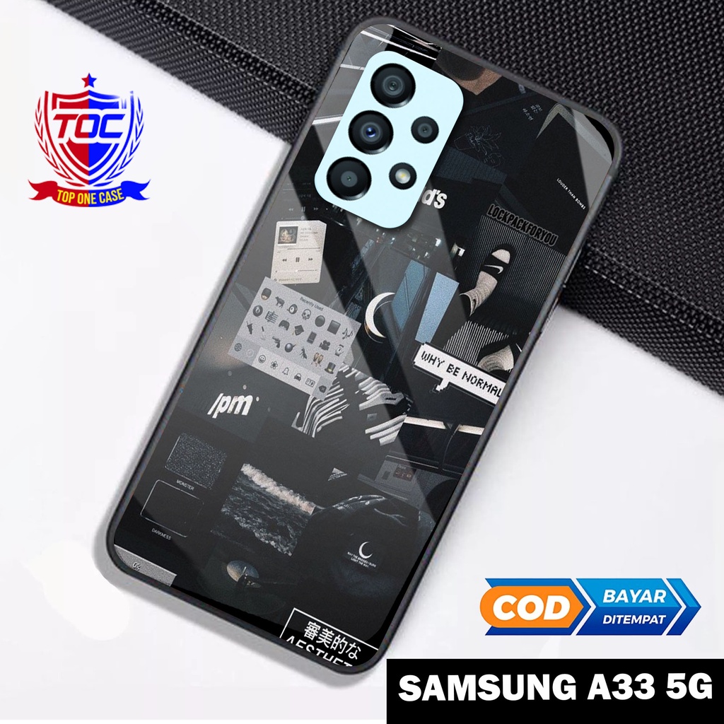 Case SAMSUNG A33 5G - Casing SAMSUNG A33 5G Terbaru Top One Case [ MOTIF ESTETIK ] Casing Hp SAMSUNG