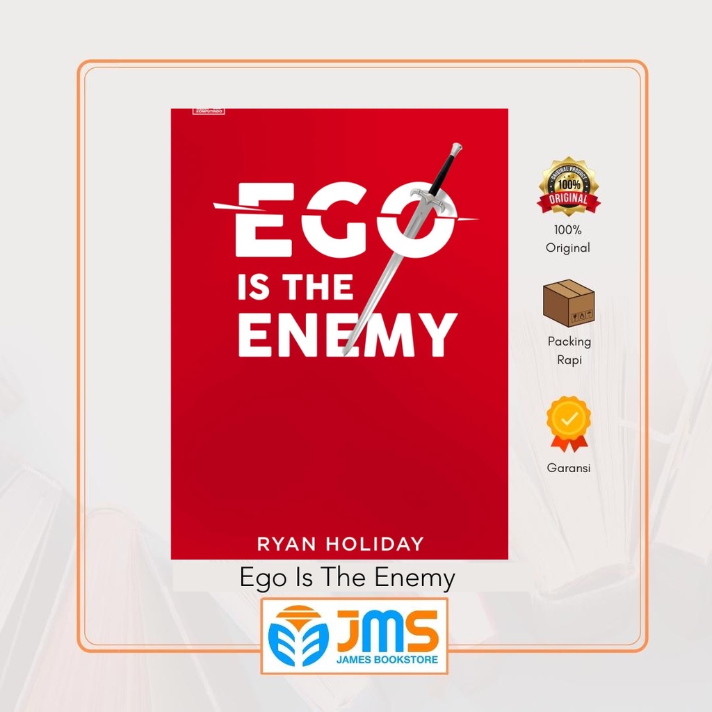 Buku Ego Is The Enemy