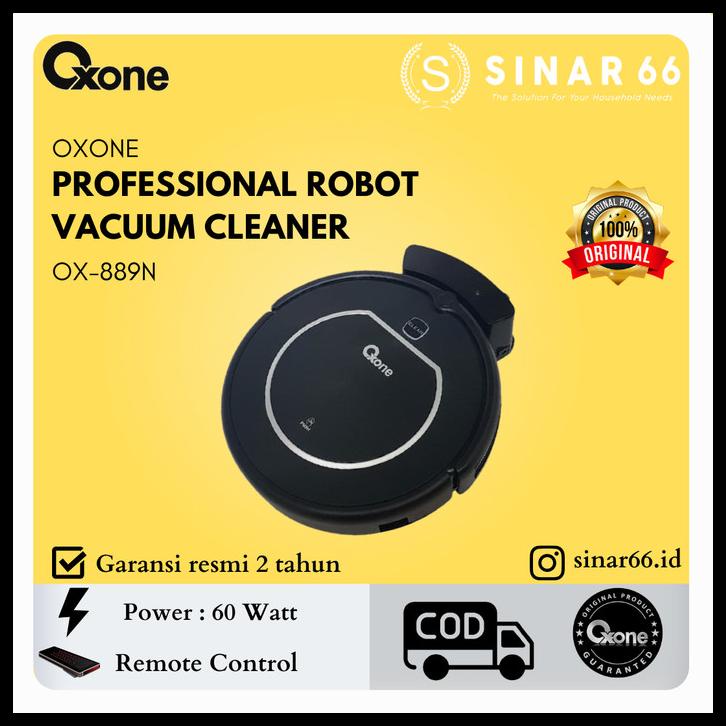 Oxone OX889N Robot Vacuum Cleaner - Penyedot Debu Otomatis