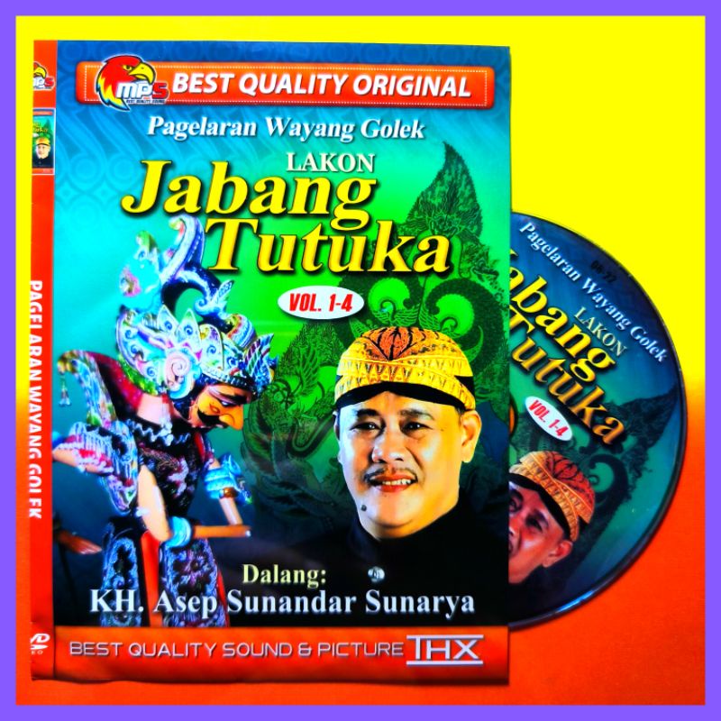 Kaset Mp5 Video Pagelaran Wayang Golek Sunda Lakon Jabang Tutuka Dalang Asep Sunandar Terpopuler.