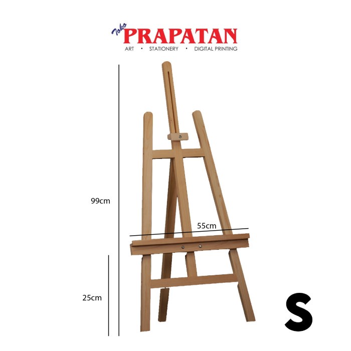 

Terlaris Standar Lukis Kaki Tiga Prapatan / Painting Easel