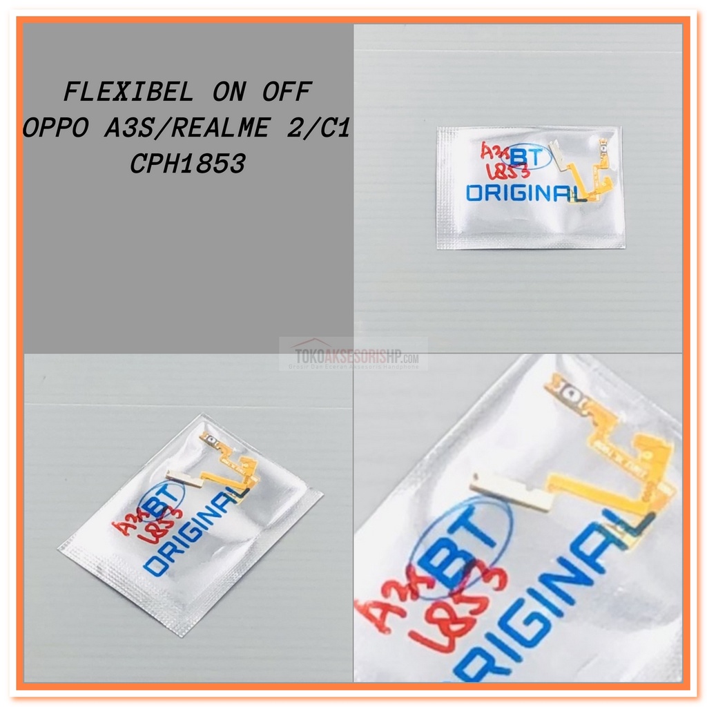 FLEXIBEL OPPO A3S CPH1853 / FLEXIBLE C1 2 / FLEXIBEL OPPO CPH1853