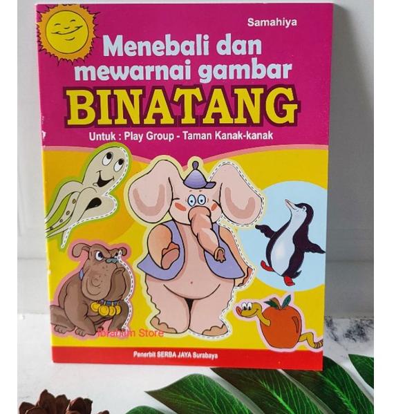 

H33 (MENEBALI DAN MEWARNAI) BUKU MEWARNAI ANAK PAUD BUKU MEWARNAI ANAK TK PALING DIMINATI そ