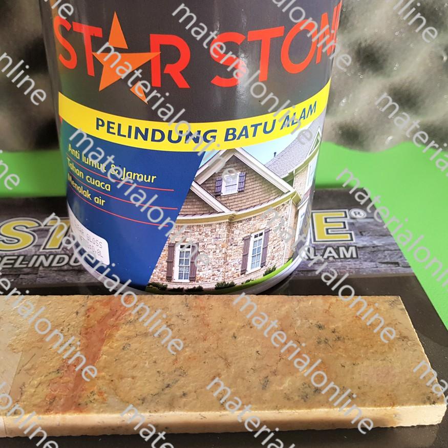 ☟ PROPAN STAR STONE STARSTONE Cat Vernis Coating Batu Alam 1 Kg 1Kg ➻