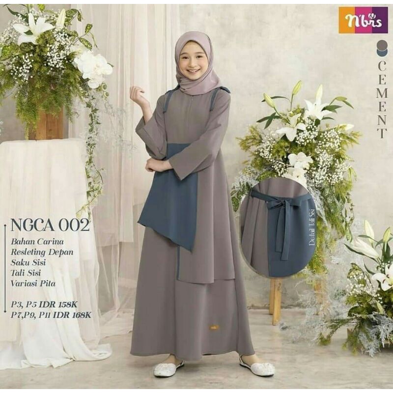 GAMIS ANAK NIBRAS NGCA 002 CEMENT
