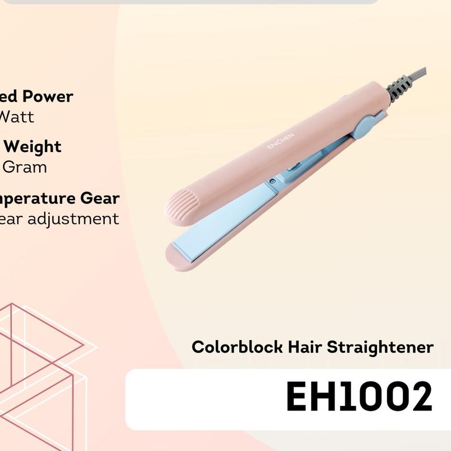 ❋ Enchen EH1002 Colorblock Hair Straightener/Catokan Rambut ♛