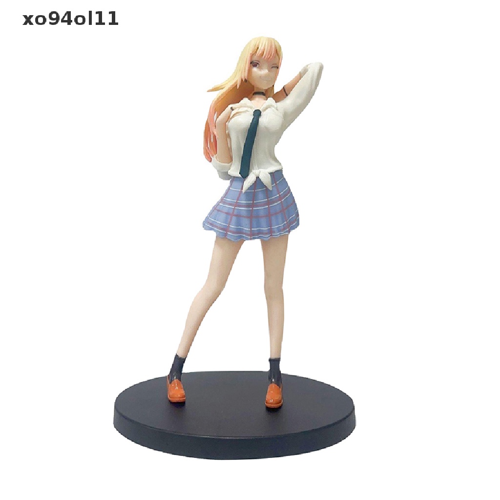 Xo Anime My Dress-Up Darling Kitagawa Marin Sexy Figure Kitagawa JK Seragam Mode OL