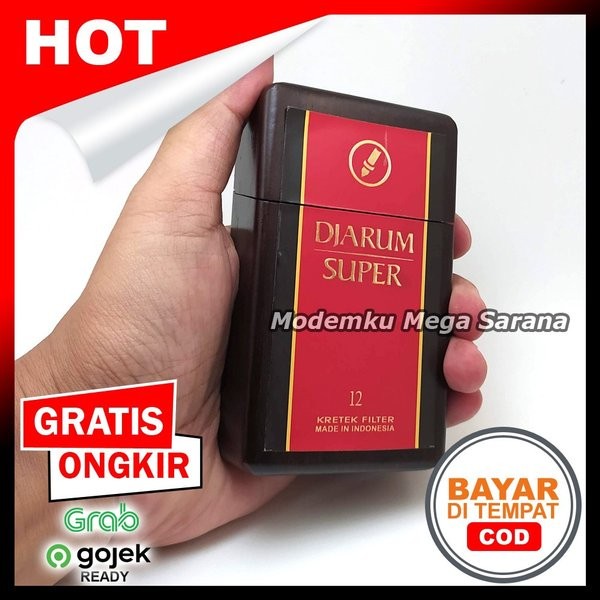 Tempat Rokok Wadah Rokok Kayu Djarum Super