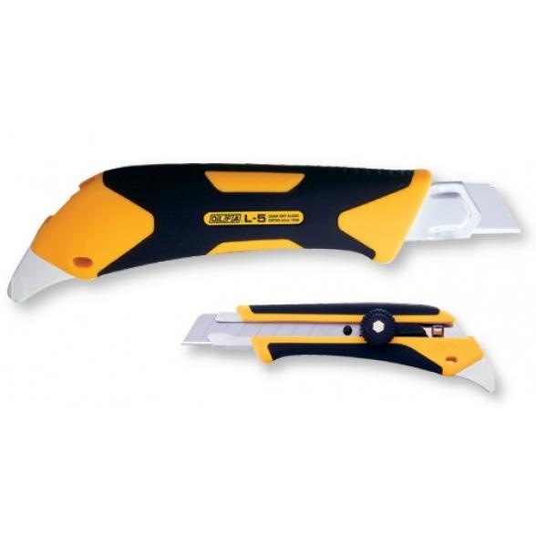

18mm Snap-Off blade cutter Olfa L-5 Heavy Duty Cutter Pisau Cutter