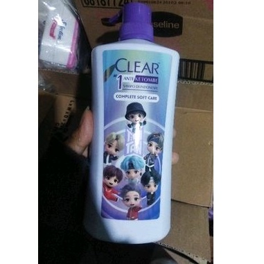 CLEAR Anti Dandruff Shampoo BTS Complete Soft Care TinyTAN Special Edition 660ml