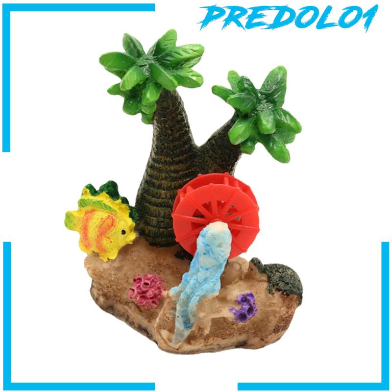 [Predolo1] Tangki Ikan Manusia Hidup Dekorasi Lansekap Rockery Layout Aquarium Ornamen