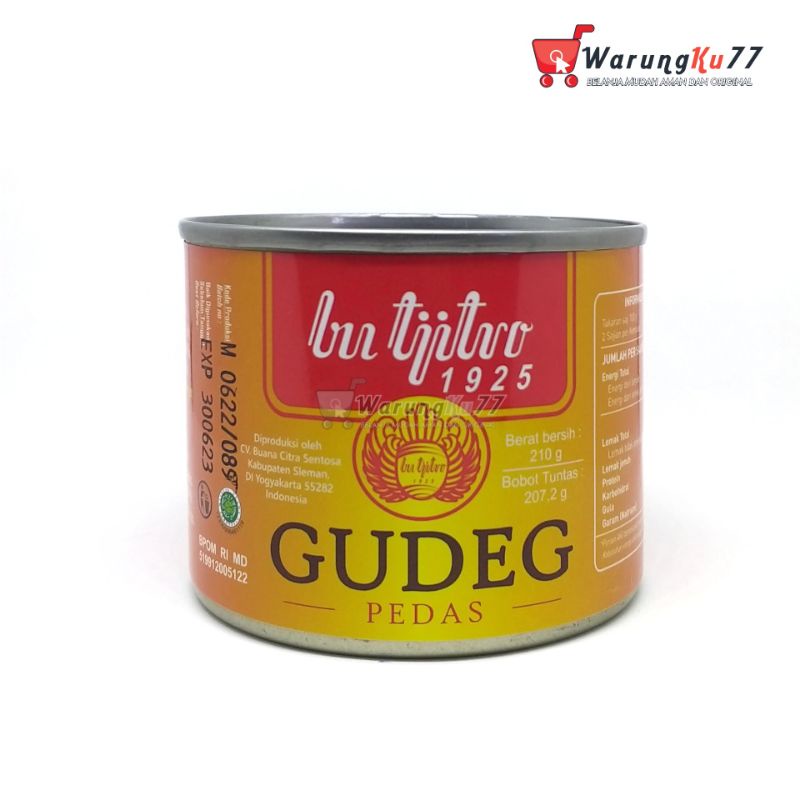 

Gudeg Kaleng Bu Tjitro Rasa Pedas [210 g]