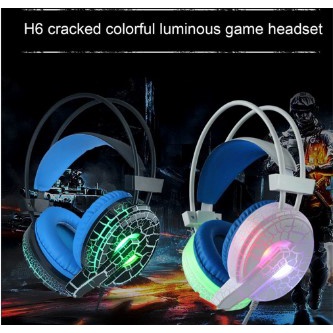 Headphone Gaming H6/ PC Gaming Stereo Headphone For PC/MAC