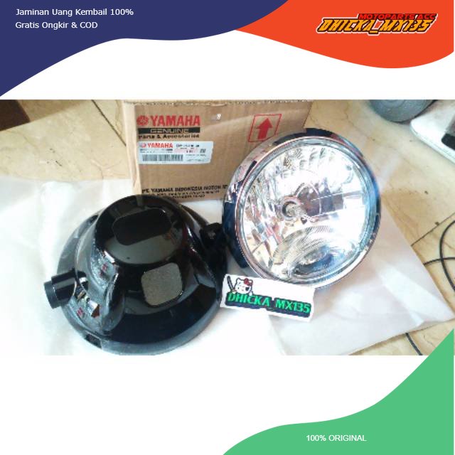 Lampu depan Headlamp assy rx king peredam 2008 original